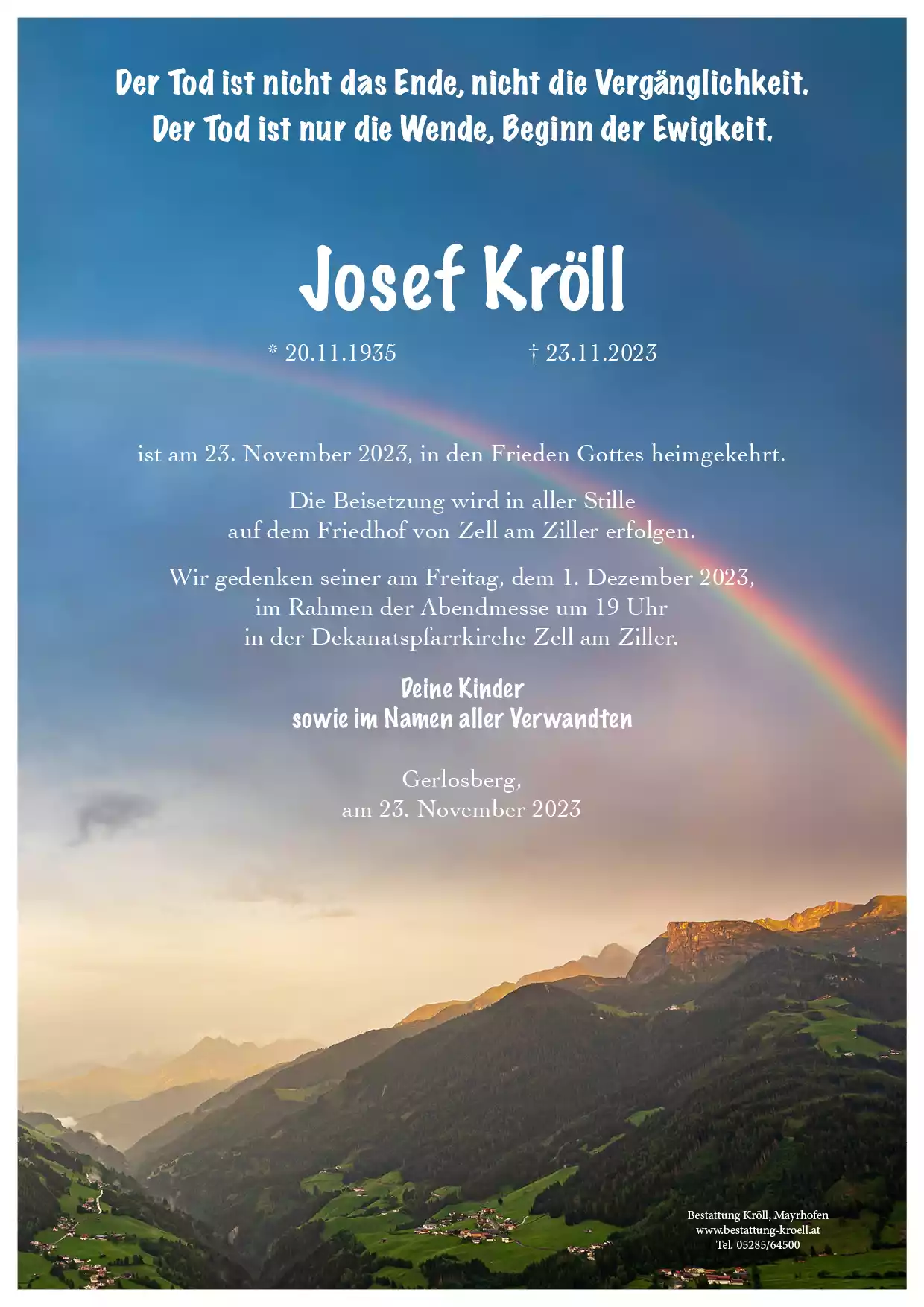 Parte von Josef Kröll